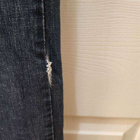 Lee Women's Sinfully Soft Jean's size 18 med, Mid Rise, Dark Wash - Picture 2 of 12